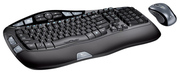 Комплект Logitech Cordless Desktop Wave Black (920-000275)